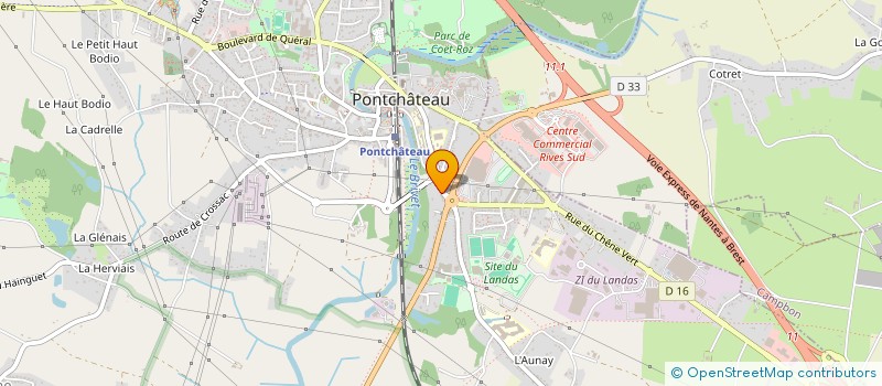 localisation de l'entreprise BREIZH MULTIMEDIA DISTRIBUTION à PONTCHATEAU