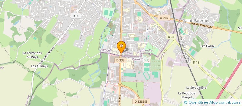 localisation de l'entreprise BREIZH ORNE  BELZ