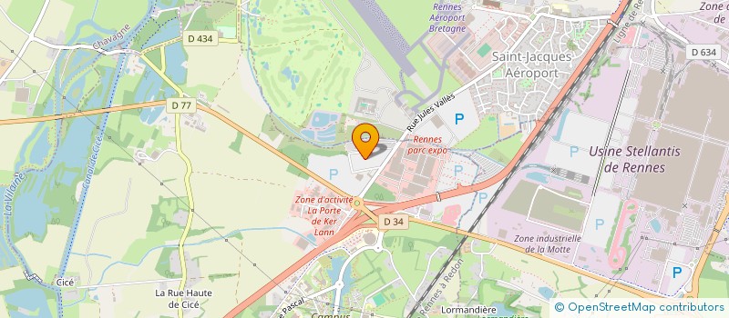 localisation de l'entreprise BREIZH PADEL MONTFORT  BRETEIL