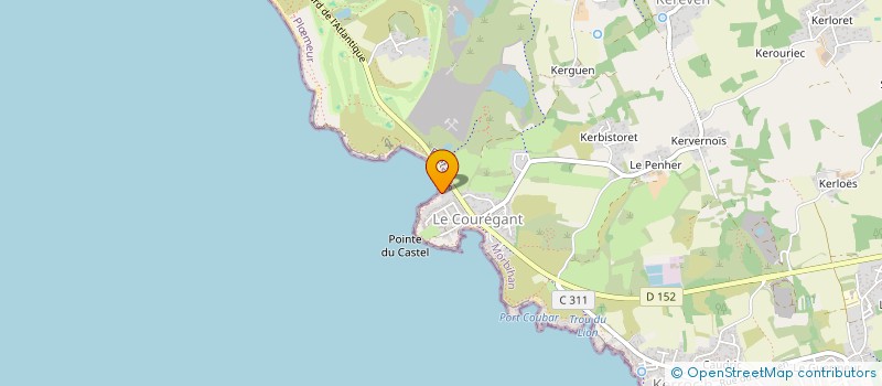localisation de l'entreprise BREIZH PATRIE  PLOEMEUR