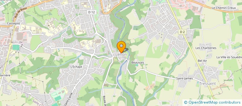 localisation de l'entreprise BREIZH POOL ANIMATIONS à DINAN