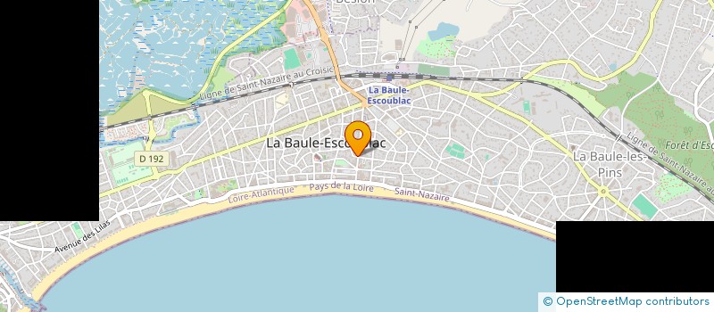 localisation de l'entreprise BREIZH POSITIVE à LA BAULE-ESCOUBLAC