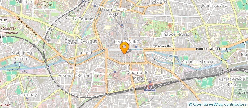 localisation de l'entreprise BREIZH REBOND BATZ  RENNES