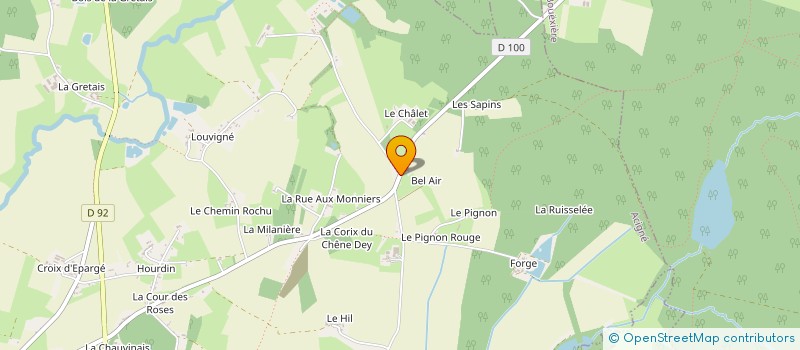 localisation de l'entreprise BREIZH RENFORT  ACIGNE