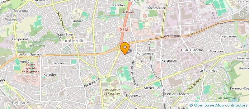 localisation de l'entreprise BREIZH-RENOVATION à BREST