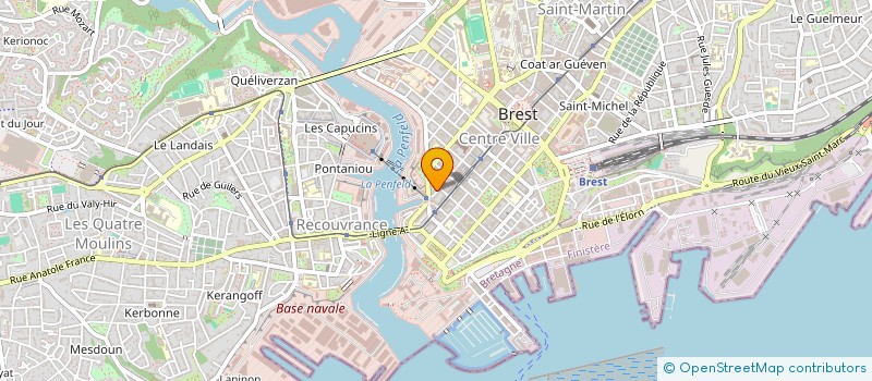 localisation de l'entreprise BREIZH RENT à BREST