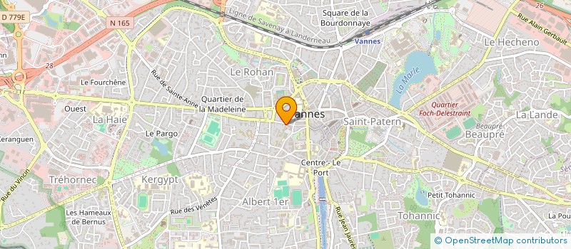 localisation de l'entreprise BREIZH ROBOTIQUR UNIVERSITE MORBIHAN à VANNES