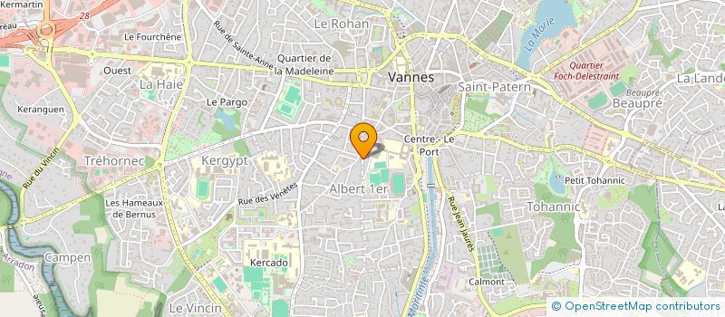 localisation de l'entreprise BREIZH SAIL à VANNES