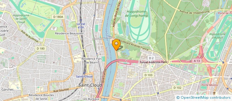 localisation de l'entreprise BREIZH SALAMANDRE à BOULOGNE BILLANCOURT