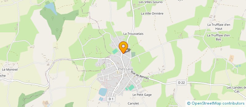 localisation de l'entreprise BREIZH SECURITE MOTO  à LE MENE