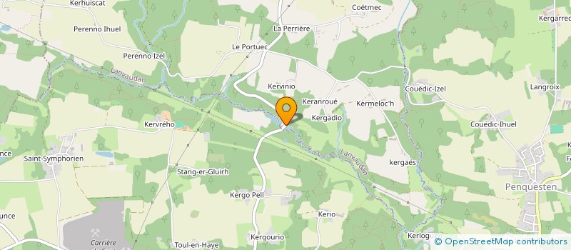 localisation de l'entreprise BREIZH SUBLIM'AUTO  LANVAUDAN