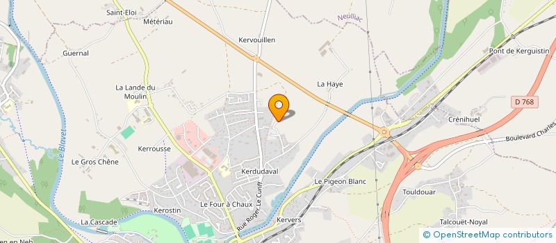 localisation de l'entreprise BREIZH TANDEM à PONTIVY