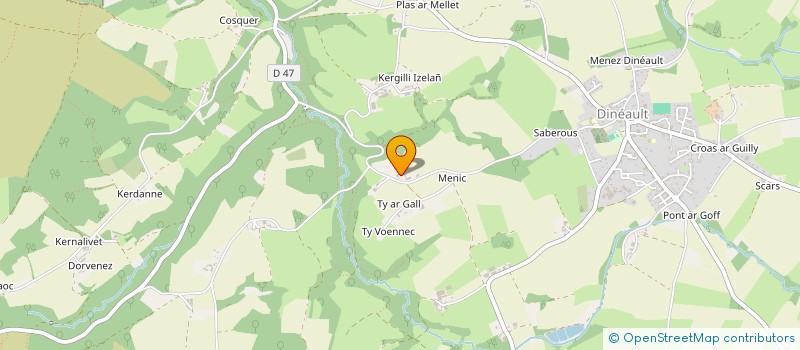 localisation de l'entreprise BREIZH TARANTA  PLEYBEN