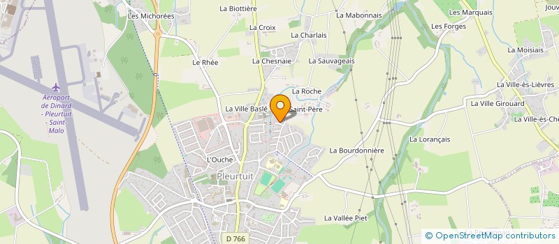 localisation de l'entreprise BREIZH'TM  PLEURTUIT