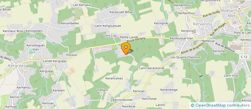 localisation de l'entreprise BREIZH TRAX  REDENE