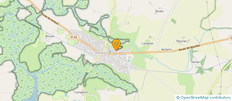 localisation de l'entreprise BREIZH TROPIK  AMBON