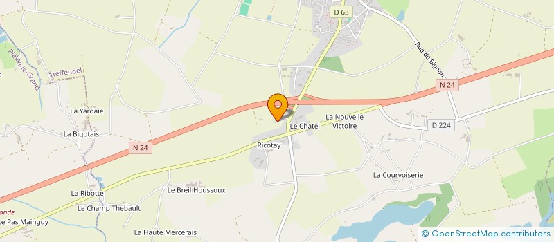 localisation de l'entreprise BREIZH USINAGE SERVICES à SAINT-MALON-SUR-MEL
