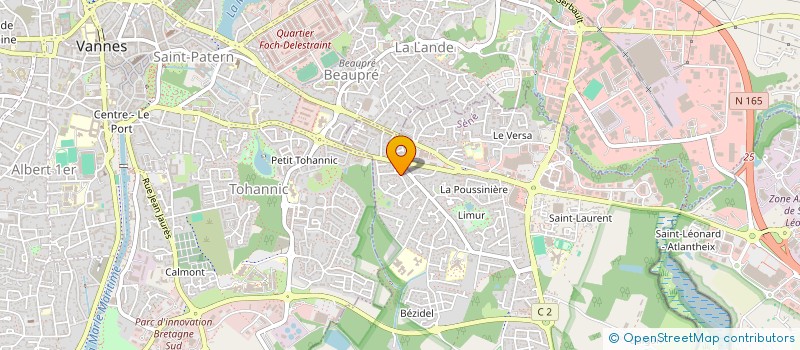 localisation de l'entreprise BREIZH WORLD CONNECTION à SENE