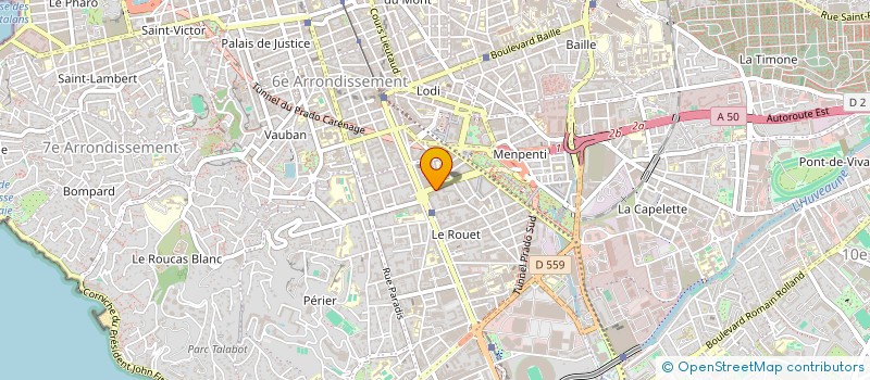 localisation de l'entreprise BREIZH13 à MARSEILLE