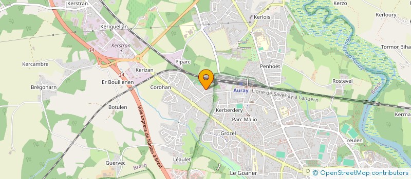 localisation de l'entreprise BREIZHAR  BEAUMETZ-LES-LOGES