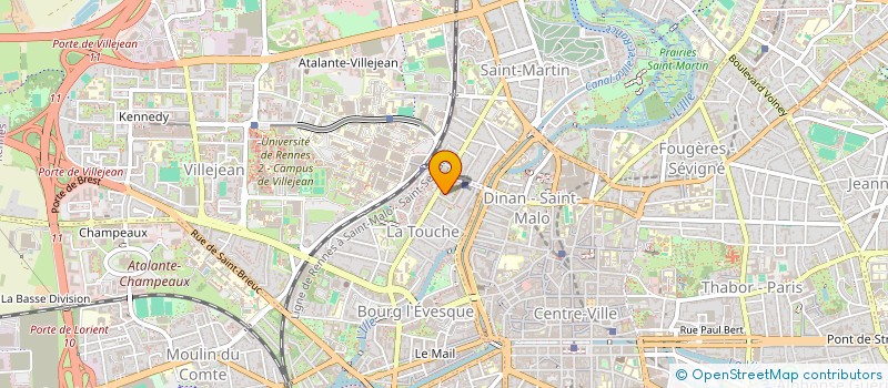 localisation de l'entreprise BREIZHCOOK  RENNES