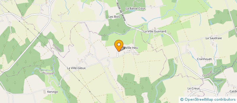 localisation de l'entreprise BREIZHIMMO  PLUMELEC