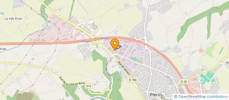 localisation de l'entreprise BREIZHPIG à PLERIN
