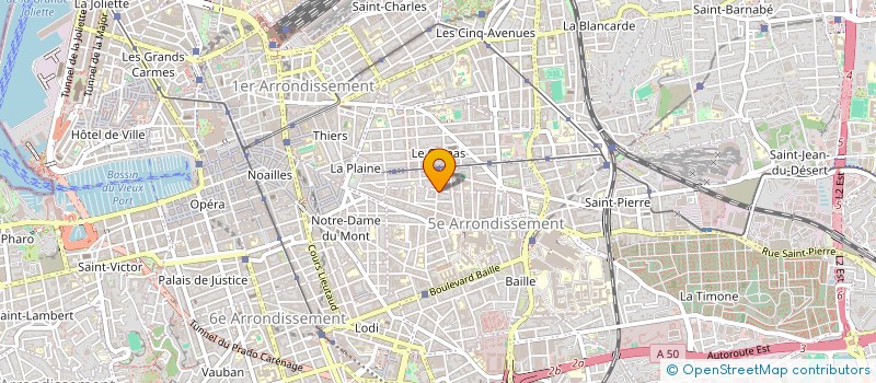 localisation de l'entreprise BREIZHPOWER à MARSEILLE