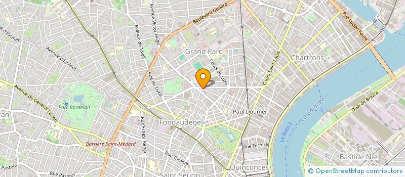 localisation de l'entreprise BREL ARCHITECTURE  BORDEAUX