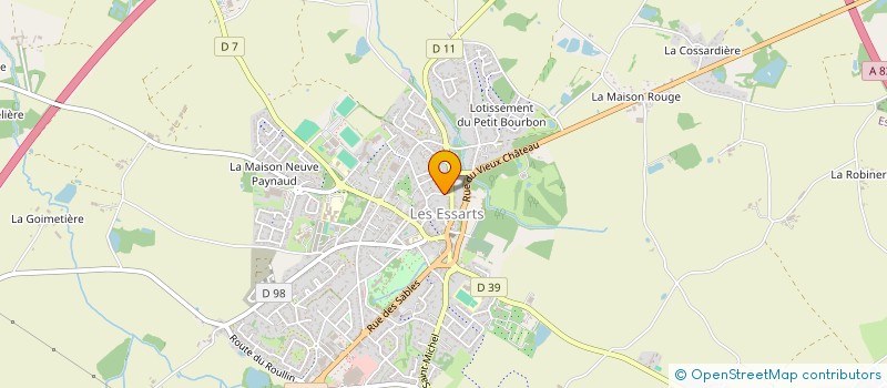 localisation de l'entreprise BRELE ALAIN à ESSARTS-EN-BOCAGE