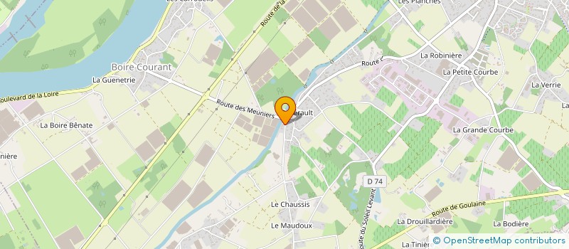 localisation de l'entreprise BRELET MACONNERIE à SAINT-JULIEN-DE-CONCELLES