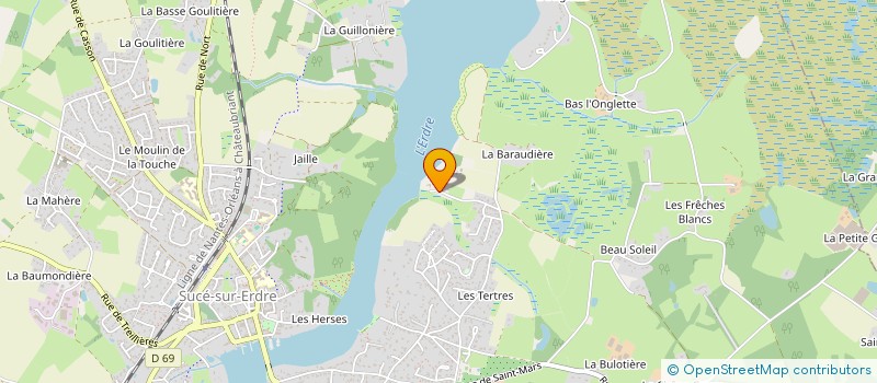 localisation de l'entreprise BRELS  SUCE-SUR-ERDRE