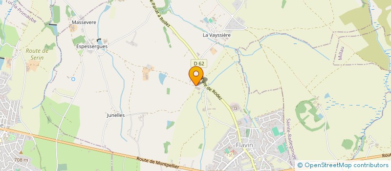 localisation de l'entreprise BREM  FLAVIN