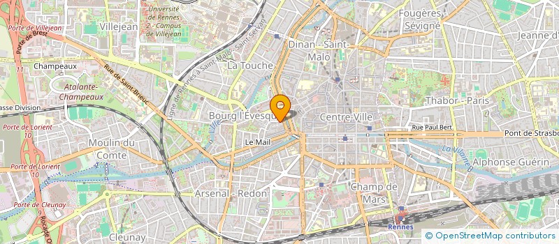 localisation de l'entreprise BREM IMMO  RENNES