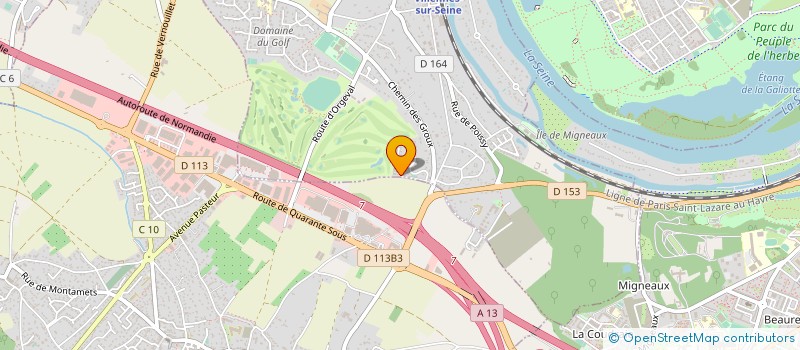 localisation de l'entreprise BREMAN à VILLENNES-SUR-SEINE