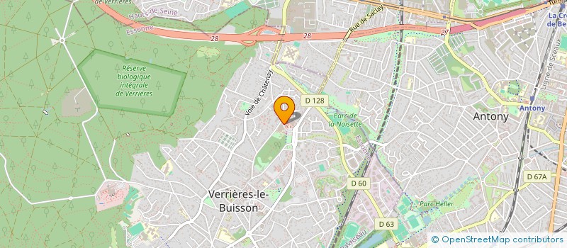 localisation de l'entreprise BREMANTHA  VERRIERES-LE-BUISSON