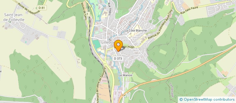 localisation de l'entreprise BREME MONIQUE ET EUDE MARTINE  LILLEBONNE