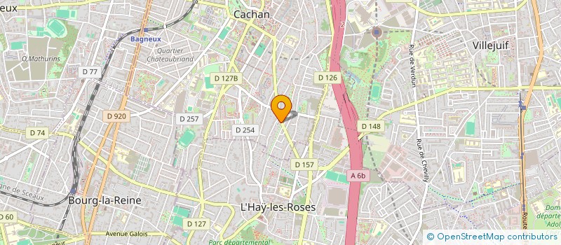 localisation de l'entreprise BREMETAL FRANCE à CACHAN