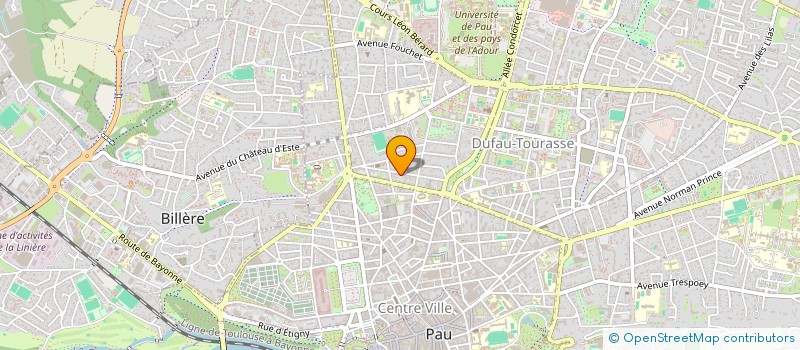 localisation de l'entreprise BREMOND 27 à PAU