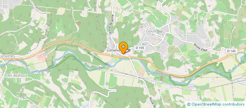 localisation de l'entreprise BREMOND  GOULT