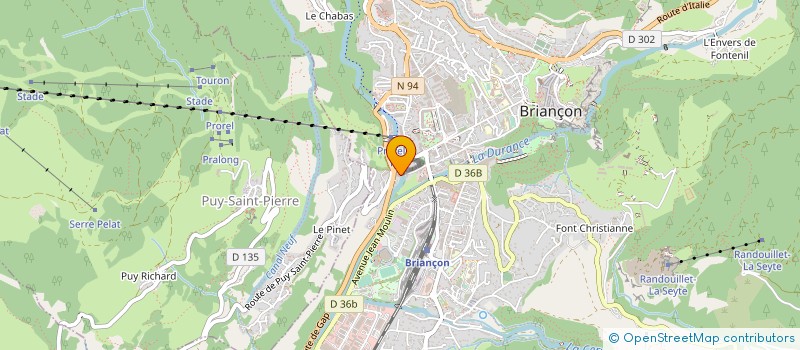 localisation de l'entreprise BREMOND FAURE à BRIANCON