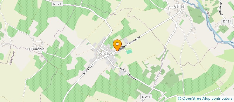 localisation de l'entreprise BREMOND RENOVATION  LONZAC