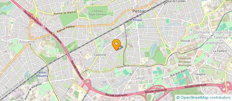 localisation de l'entreprise BREMONTIER  PESSAC