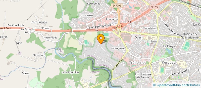 localisation de l'entreprise BREMOR à VANNES