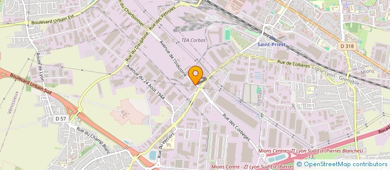 localisation de l'entreprise BREMSEN TECHNIK EUROPE à CORBAS