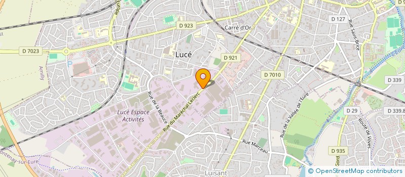 localisation de l'entreprise BREMSTAR à LUCE