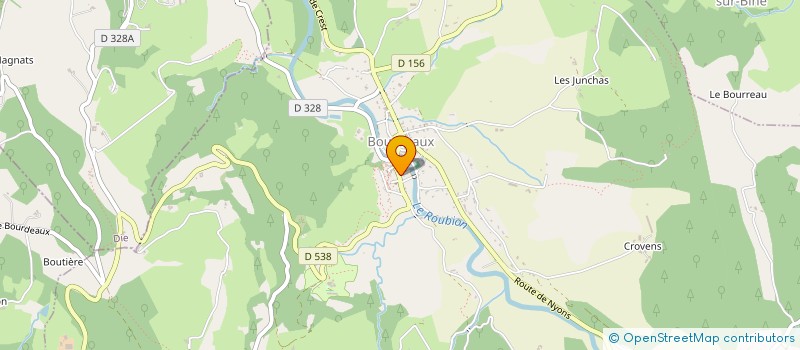 localisation de l'entreprise BREN CIRQUE  BOURDEAUX