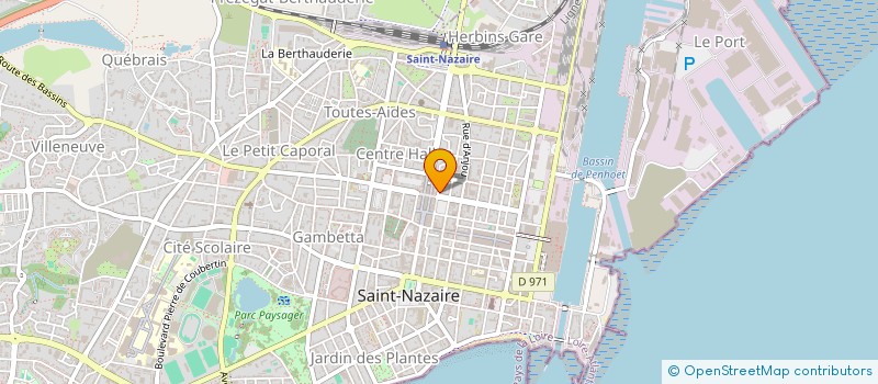 localisation de l'entreprise BREN DI  SAINT-NAZAIRE