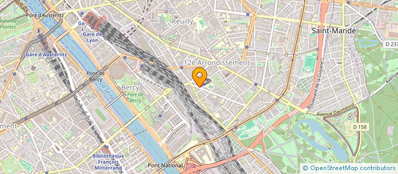 localisation de l'entreprise BRENDA ET FRERES  PARIS