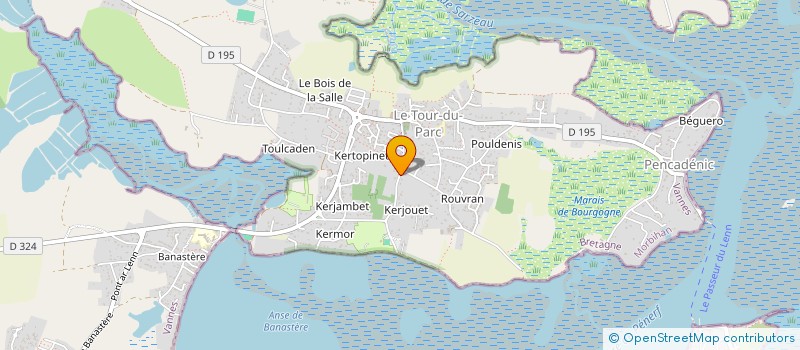 localisation de l'entreprise BRENDAN FLOOP  LE TOUR-DU-PARC